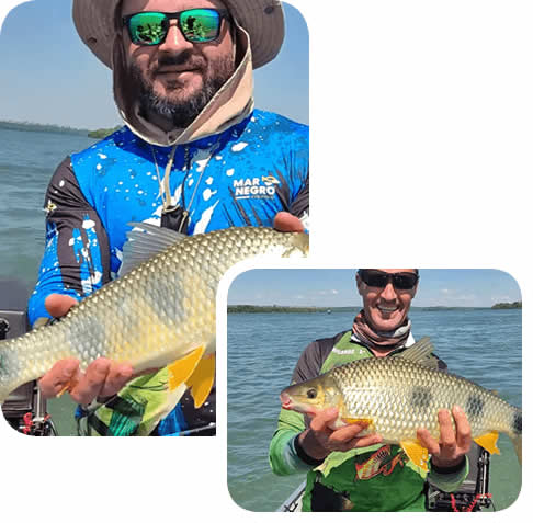 Experiencia de pesca extraordinária
